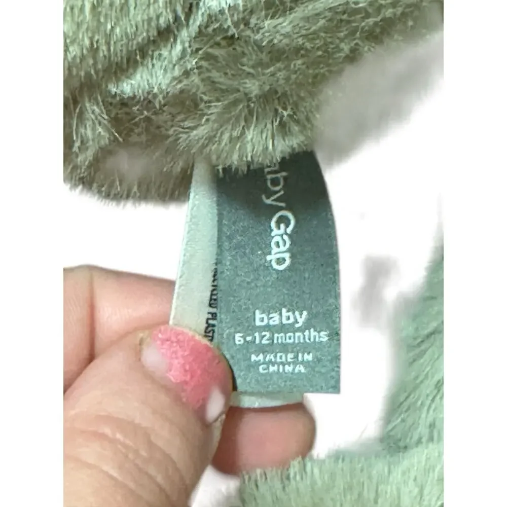 Baby Gap Faux Fur Trapper Hat Grey Glitter Frosty Morning 2012 6-12 Months